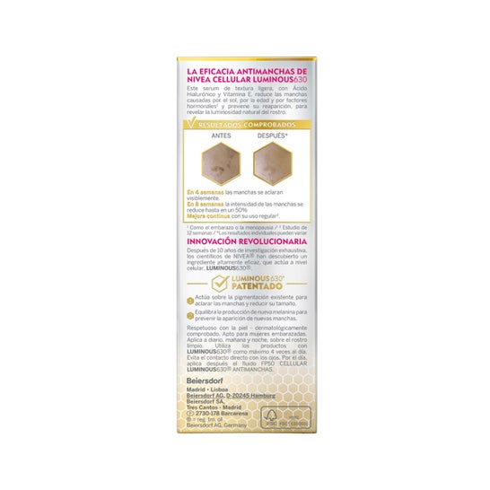 Nivea Luminous Sérum Anti Taches 30 ml