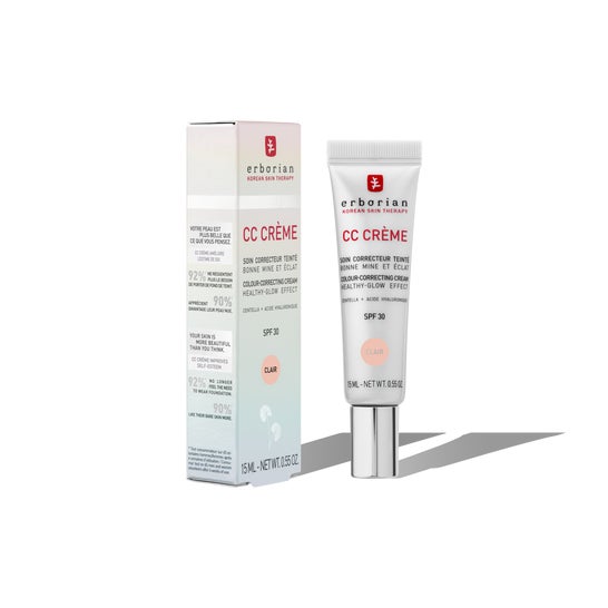 Erborian Cc Cream Centella Asiática Spf30 Clair 40ml