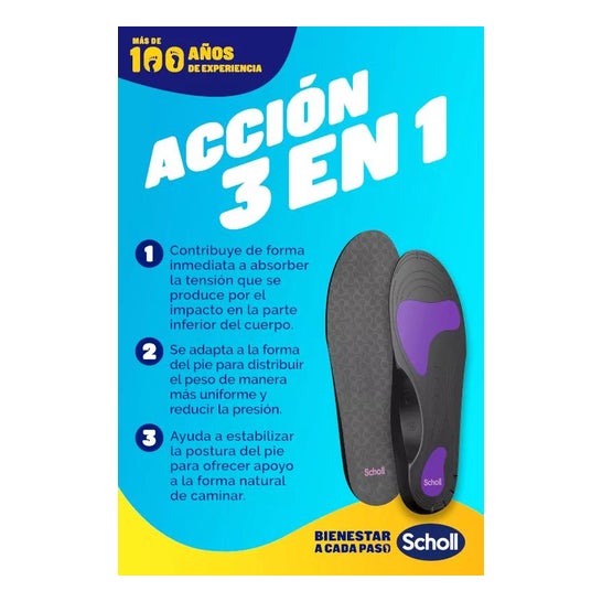 Scholl In-Balance Fascitis Plantar Talla L 1par Scholl In-Balance Fascitis Plantar Talla L 1par