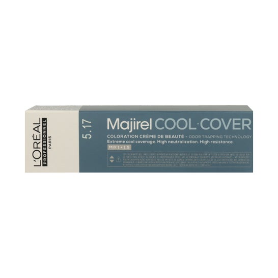 L'Oréal Majirel Cool Cover 5.17 Castaño Claro Ceniza Frío 60 ml