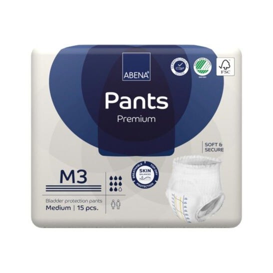 Abena Pants Premium M3 Talla M 15uds