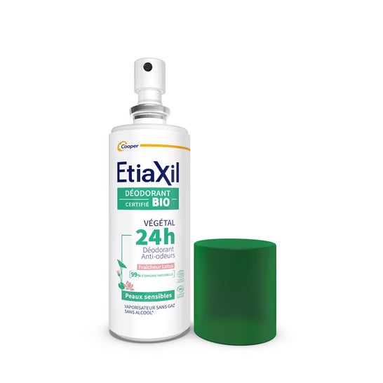Etiaxil Desodorante Vegetal Lotus 24 H Spray 2 X100 ml