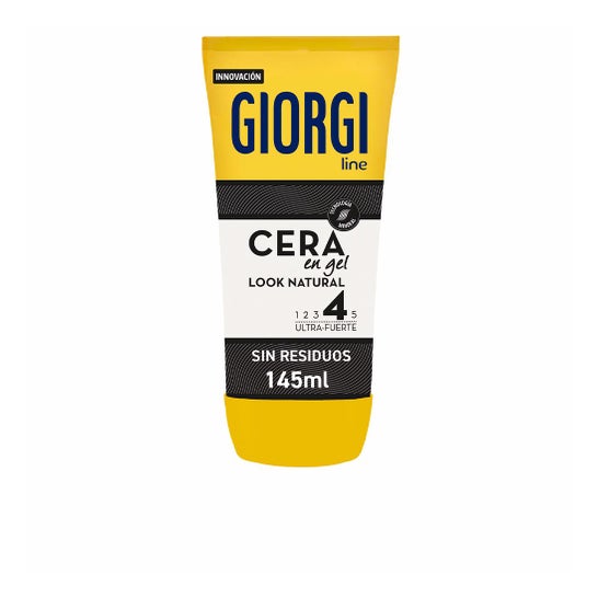 Giorgi tiene e struttura il gel di cera Natural Look Nº4 145ml