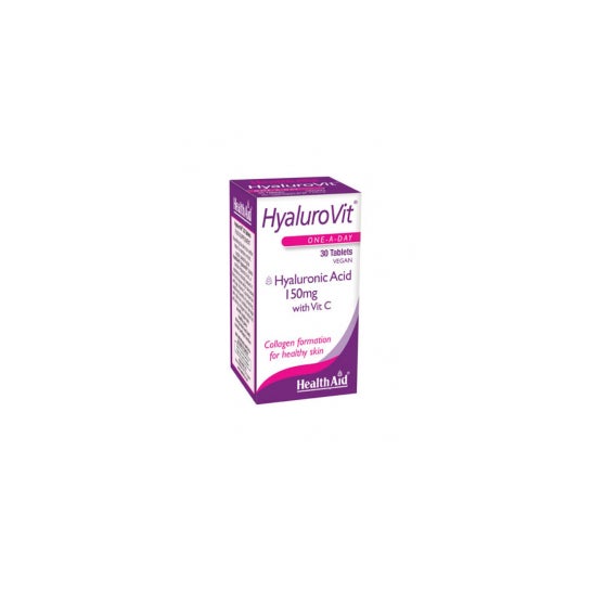 Health Aid Hyalurovit (Ácido Hialurónico) 150 mg 30 Comp.