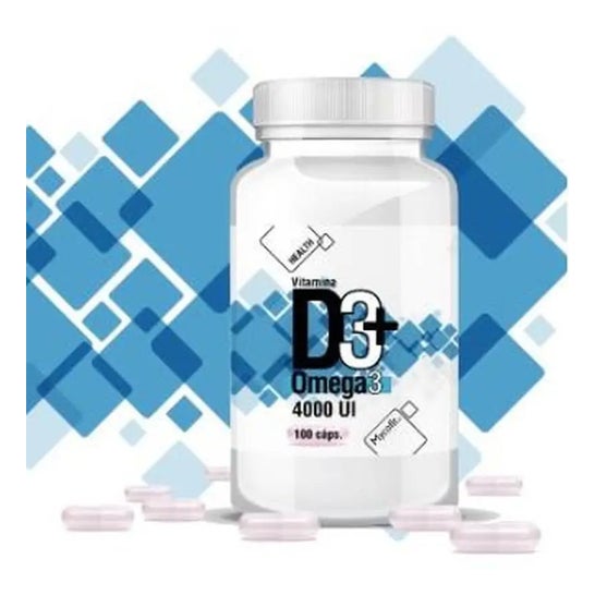Mycofit Vitamina D3 4000Ui + Omega 3 100caps Mycofit Vitamina D3 4000Ui + Omega 3 100caps