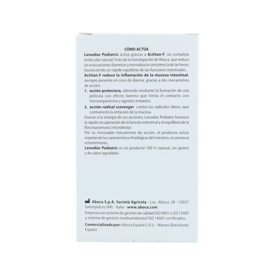 Aboca LenoDiar Pediatric 12uds