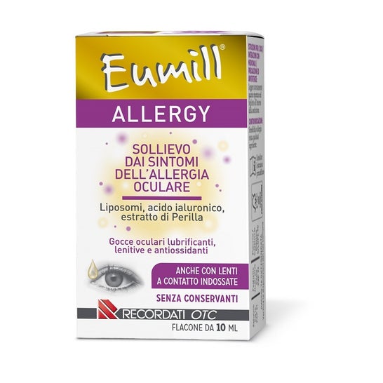 Eumill Allergy Sollievo Sintomi Allergia Oculare 10ml