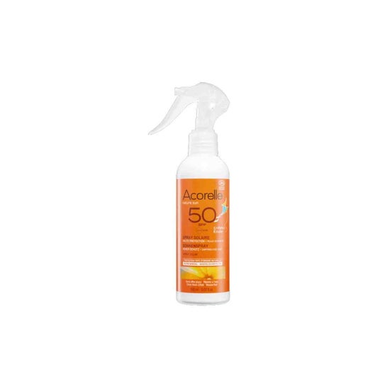 Acorelle Organic Sunscreen Spray for Kids SPF50 150ml