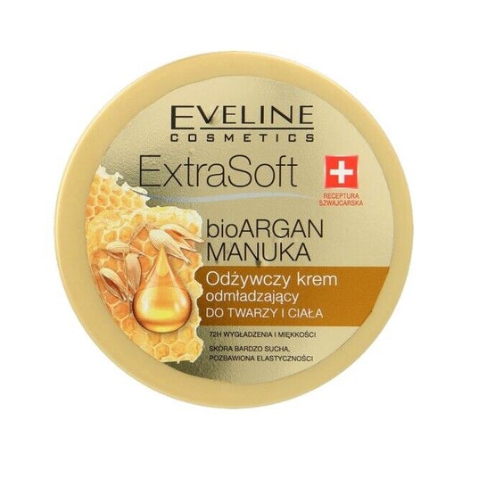 Eveline Cosmetics ExtraSoft Bio Argan & Manuka Oil Cream 175ml