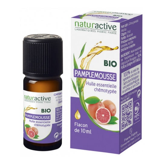 Naturactive Essential Oil Grapefruit Organic 10ml