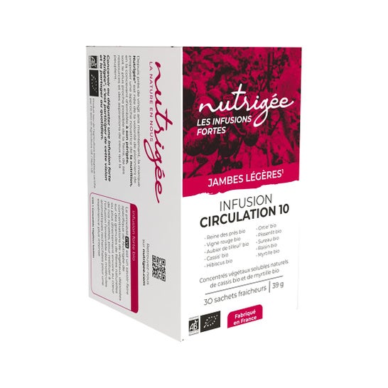 Nutrigee Infusion Circulation 10 Piernas Ligeras 30 Sober