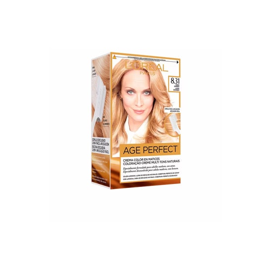 L'Oreal Set Excellence Age Perfect Hair Color 831 Golden Blonde