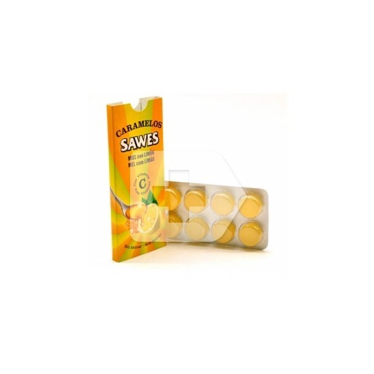 Sawes caramelos miel y limón 8 uds
