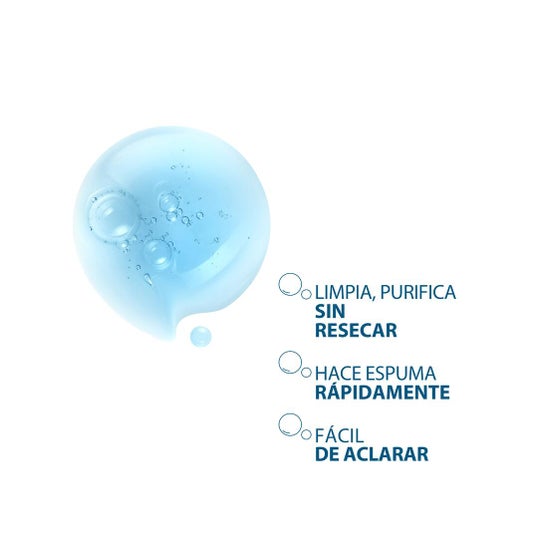 Ducray Keracnyl gel Limpiador 200 ml