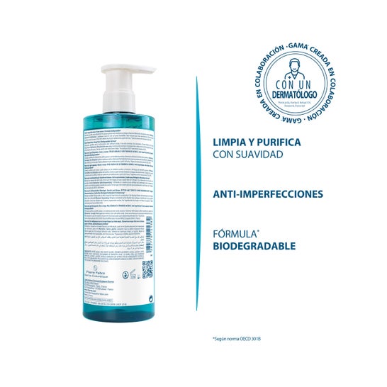 Ducray Keracnyl gel Limpiador 200 ml