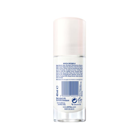 Nivea Milk Beauty Elixir Sensitive Deodorante 40ml