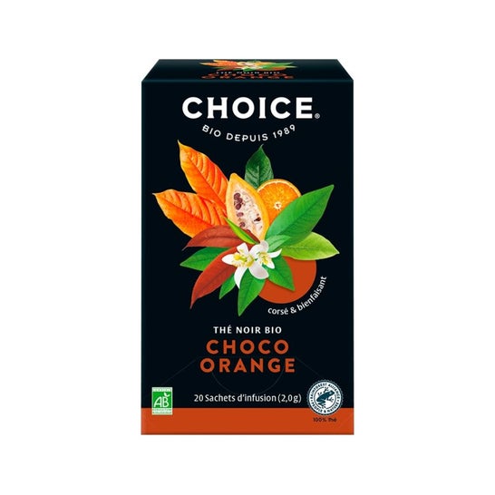 Choice Bio Cacao Naranja 20 Sobres