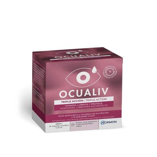 Ocualiv Triple Acción Monodosis 30x0.40 ml