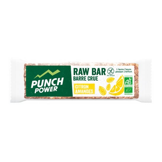 Punch Power Raw Barrita Bio Limón Almendra 35g