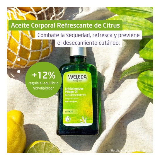 Weleda Aceite Corporal Refrescante de Citrus 100 ml