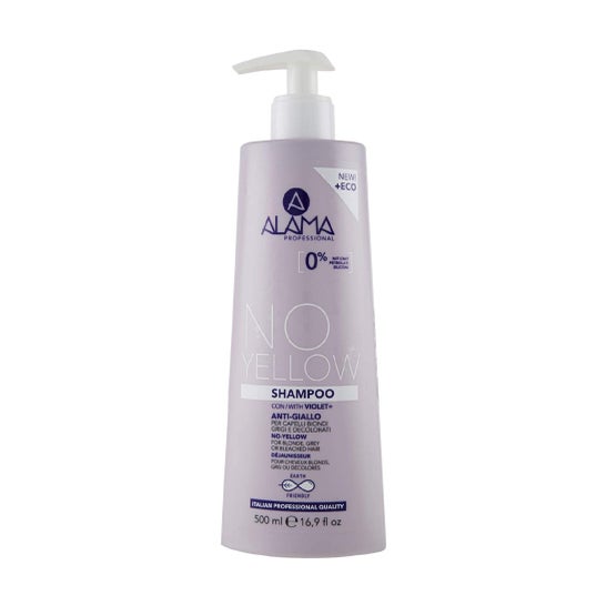Alama No Yellow Shampoo Blond And Bleached Hair 500ml