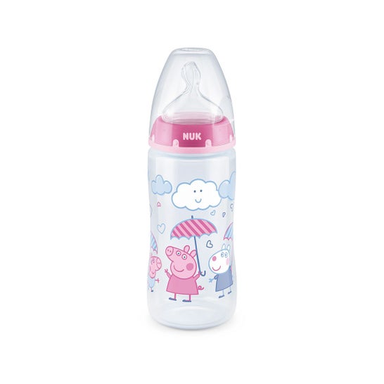 Nuk Baby Bottle Silicone Flow Control Peppa Pig 150ml