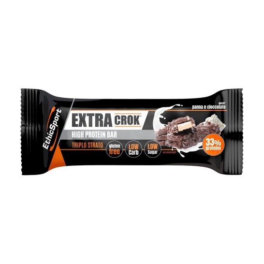 EthicSport Extra Crok Barrita Nata Chocolate 50g