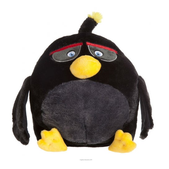 Angry Birds Bomb Peluche Calefactable 1ud