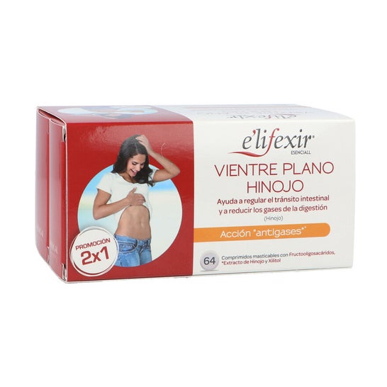 Elifexir Health 2X1 Fennel Flat Belly 64comp