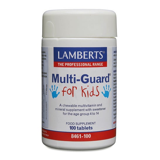 Lamberts Multi-guard For Kids 100 tabletten