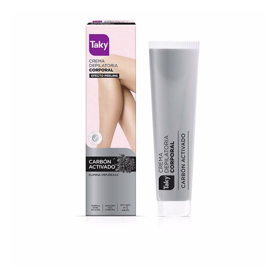 Taky Activated Charcoal Body Depilatory Cream 200ml