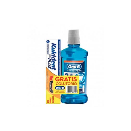 Kukident Pro Doble Acción Crema Adhesiva Prótesis Dent Neutro 70g