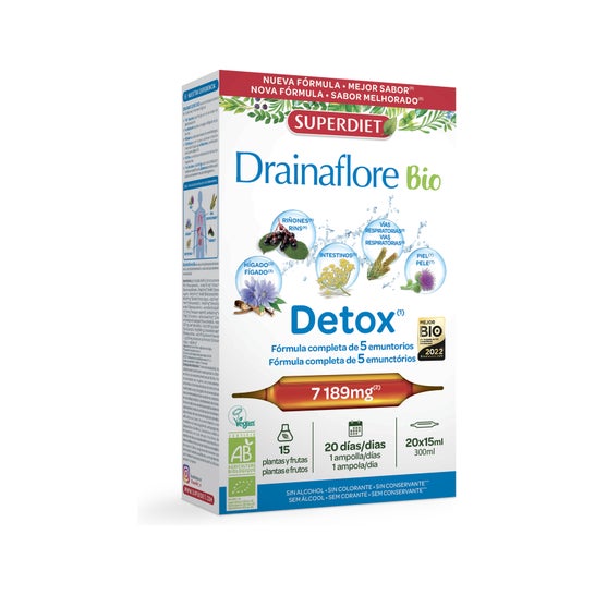 Super Diet Drainaflore 20x15 ml