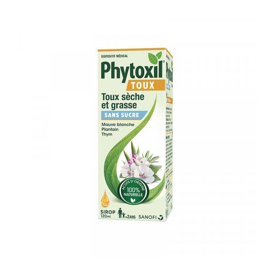Sanofi Phytoxil Jarabe para la tos Sin azúcar 120ml