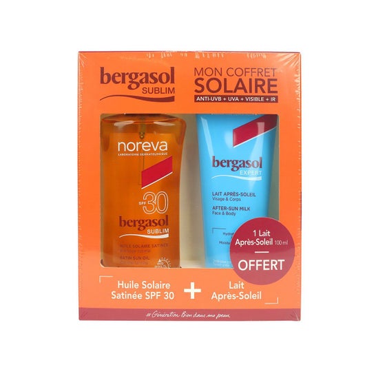 Bergasol Cofre Aceite Solar Satinado SPF30 + Aftersun