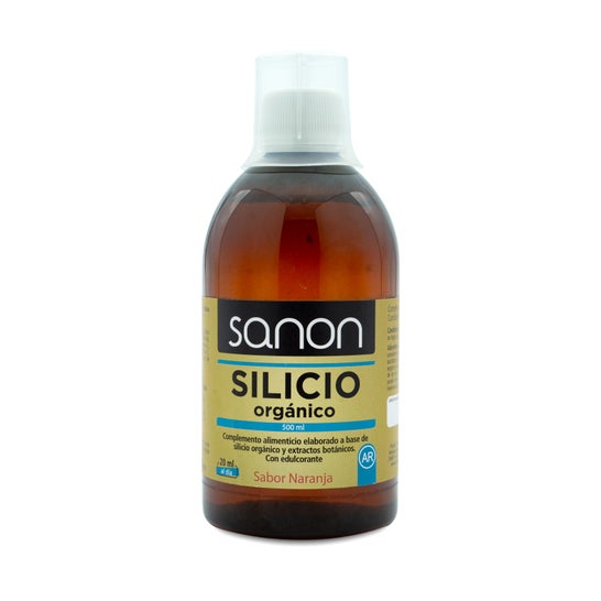 Sanon Silicio Orgánico sabor Limón 500 ml