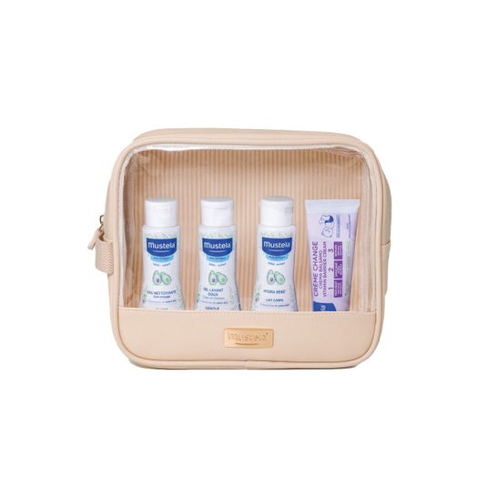 Mustela Bebé Indispensáveis Bolsa Taupe + 4 Produtos