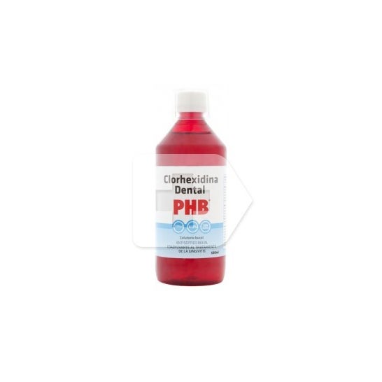 PHB Chlorhexidine Mondspoeling voor de mond 500 ml