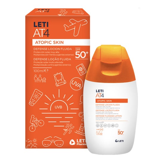 LetiAT4 Atopic Skin Defense Loción Fluida SPF50+ 100ml