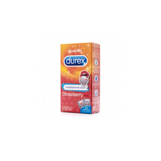 Durex Emoji Fresa 12uds