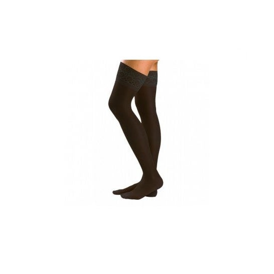 Maries long armored stocking A-F normal compression black size 2