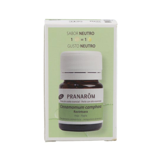 Pranarôm Perlas de Aceite Esencial de Ravintsara BIO 60caps
