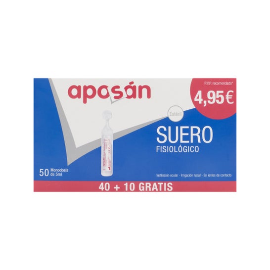 Aposán Suero Fisiológico 50x5ml