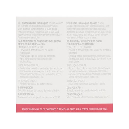 Aposán Suero Fisiológico 50 X5 ml