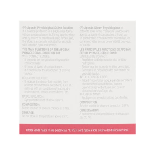 Aposán Suero Fisiológico 50 X5 ml