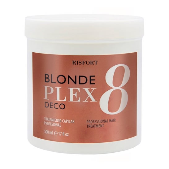 Risfort Blondeplex Deco 8 Decoloración de Tonos 500ml