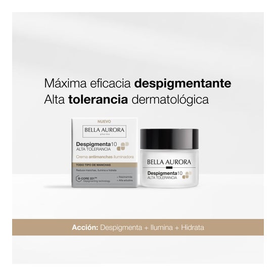 Bella Aurora Despigmenta10 Crema Antimanchas Iluminadora 50 ml