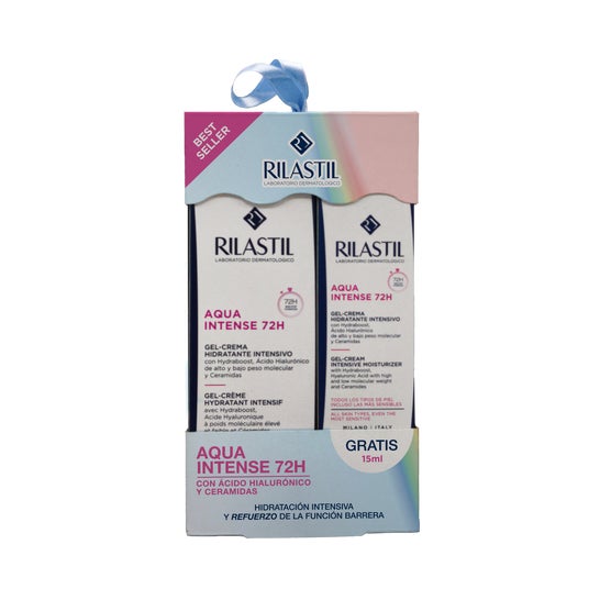 Rilastil Pack Aqua Intense 72H 40ml + Aqua Intense 72H 15ml