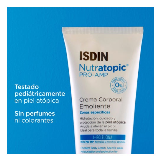 ISDIN Nutratopic Pro-Ampollas Crema Corporal Emoliente 200 ml