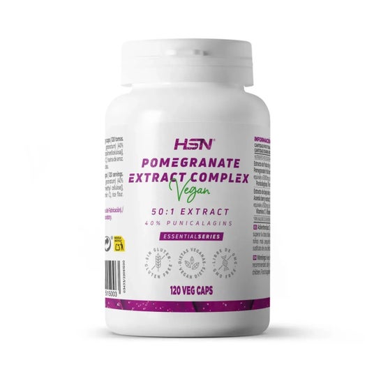 HSN Extracto de Granada Complex 50:1 500mg 120vcaps